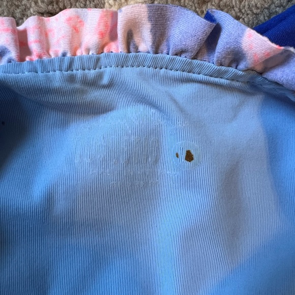 Lilly Pulitzer Zahara Ruffled Sports Bra - Picture 3 of 4